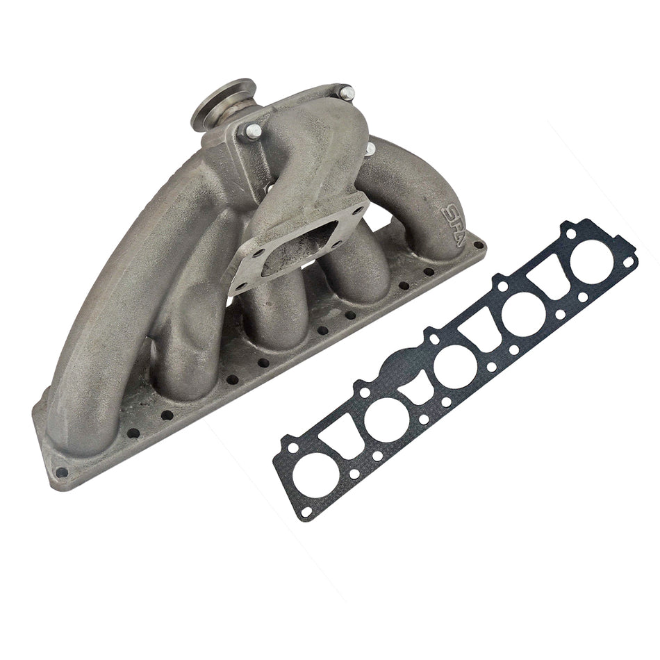 VW Jetta / Golf MK4 2.5L 5 cylinder 20V 07K T3 top mount turbo manifold + COMETIC .060 HTS Exhaust Gasket