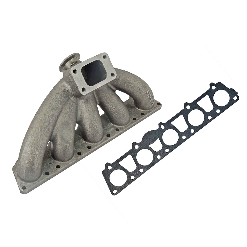 VW Jetta / Golf MK5 2.5L 5 cylinder 20V 07K T3 top mount turbo manifold + COMETIC .060 HTS Exhaust Gasket - PRE SALE