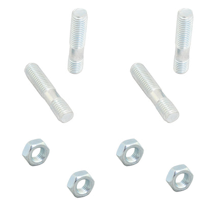 T3/GT30 mounting kit: M10 x 42mm Studs + M10 Nuts - 15mm hex - set of 4