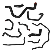 Silicone Coolant Hose Kit for Audi A3 8L 1.8T 20V 180HP - 10 Piece - Black