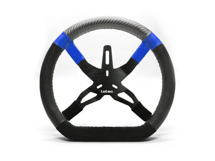LOTSE KART K23 Steering Wheel - Coated/Blue