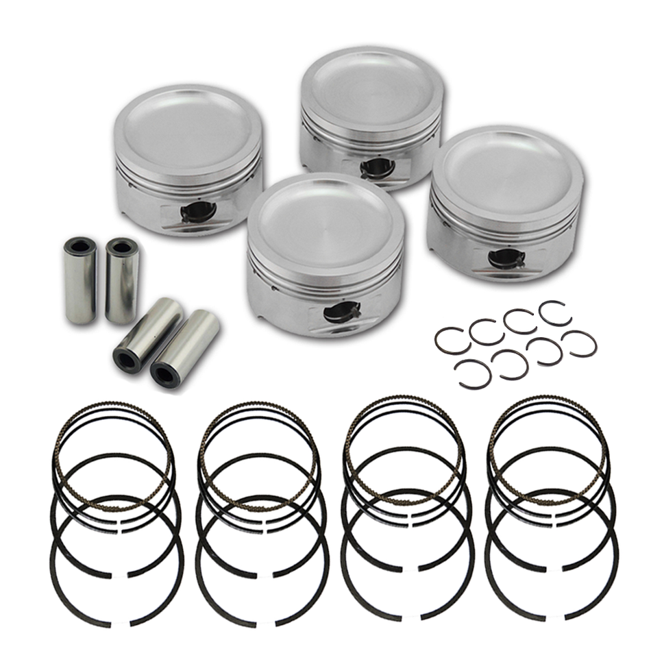 Forged piston and rings set 82mm VW 1.8L 8V