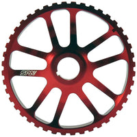 VW 74-98 8V Y series lightweight fixed cam pulley / intermediate shaft - Red