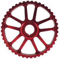 VW 74-98 8V Y series lightweight fixed cam pulley / intermediate shaft - Red