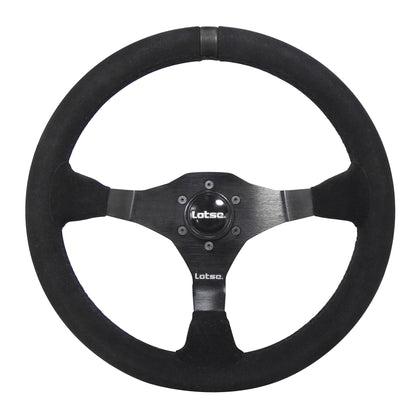 LOTSE GRIPTECH Steering Wheel - Coated Black Stripe