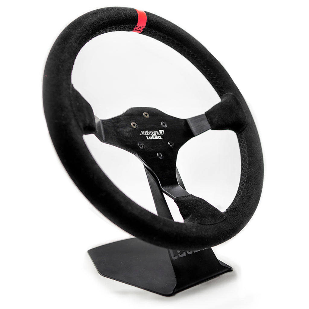 LOTSE RING R Steering Wheel - Coated Red Stripe