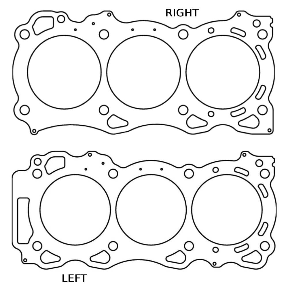 COMETIC Nissan VQ35DE Version 1, VQ40DE .030" MLS Cylinder Head Gasket, 100mm Bore, RHS (Pair)