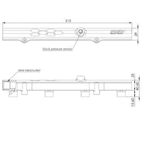 VW/AUDI EA888 Gen 3 High Volume Upgrade Billet Aluminum MPI Fuel Rail