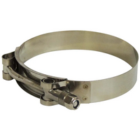 T-Bolt Hose Clamp 2 3/4" (2,992" to 3,307") Stainless Steel - 10 units