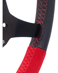 LOTSE KART Supremo Steering Wheel - Coated/Red
