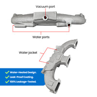 CHEVY II 194 / 230 / 250 / 292 L6 INLINE SIX INTAKE MANIFOLD for Single Quad Carb (4 barrel) - PRE SALE