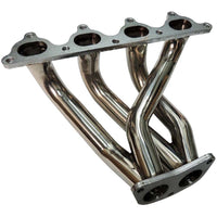 Honda Prelude / Accord 2.3 - H23A1 Engine 4x2x1 Polished Stainless Steel Exhaust Header