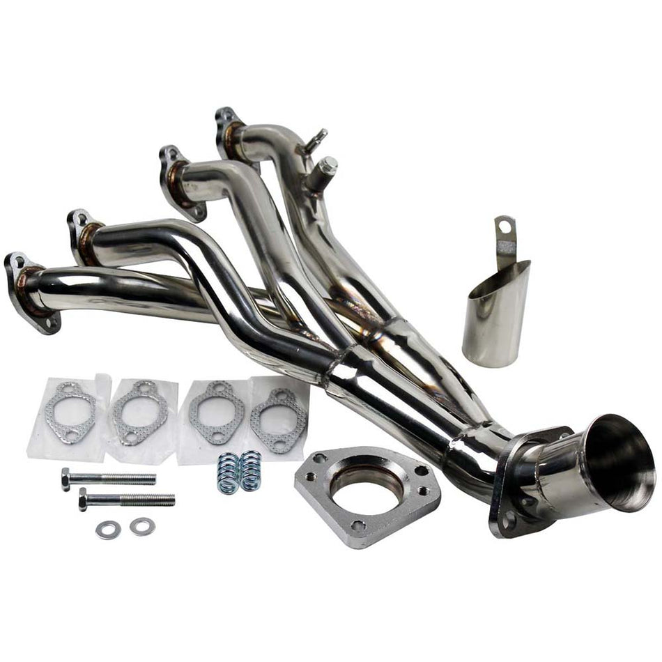 VW Golf MK3 4x2x1 Polished Stainless Steel Exhaust Header