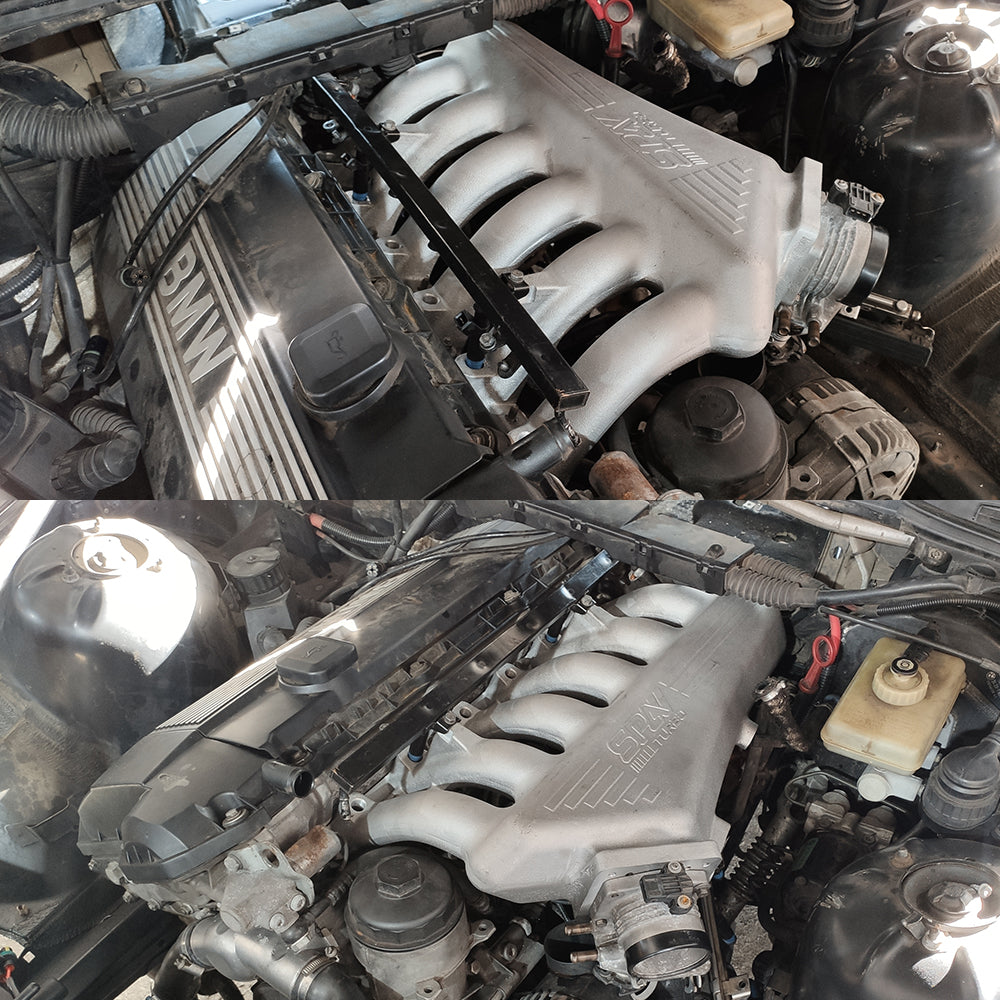 BMW E36 325 328 M3 (M50/M52) CAST ALUMINUM INTAKE MANIFOLD WITHOUT THR ...
