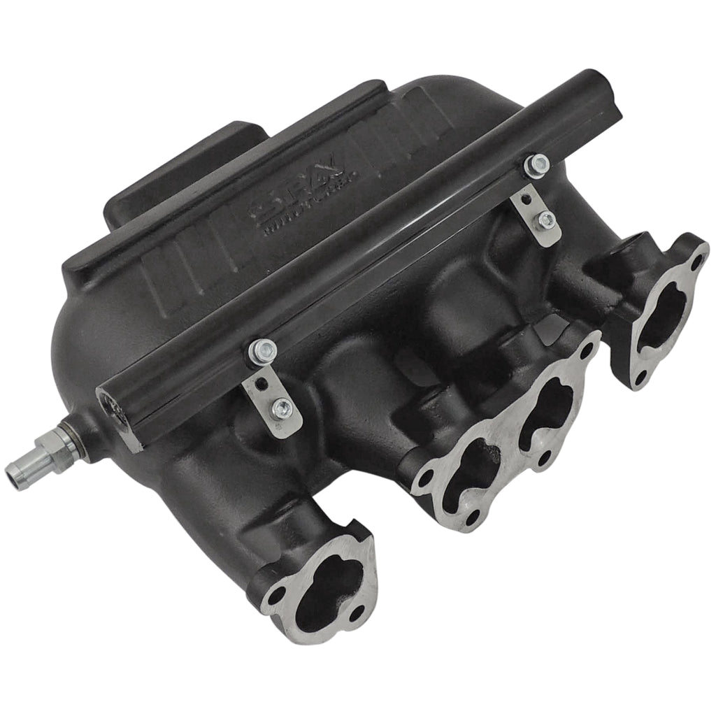 INTAKE MANIFOLD VW 8V CROSS FLOW LONGITUDINAL - 4 INJECTORS - Black