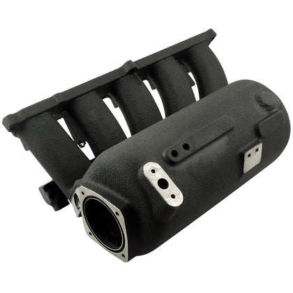 VW 2.5L 5 CYLINDER 20V 07K CAST ALUMINUM INTAKE MANIFOLD - WITH FUEL RAIL - BLACK