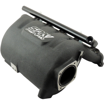 VW 2.5L 5 CYLINDER 20V 07K CAST ALUMINUM INTAKE MANIFOLD - WITH 10 INJECTORES FUEL RAIL - BLACK - PRE SALE