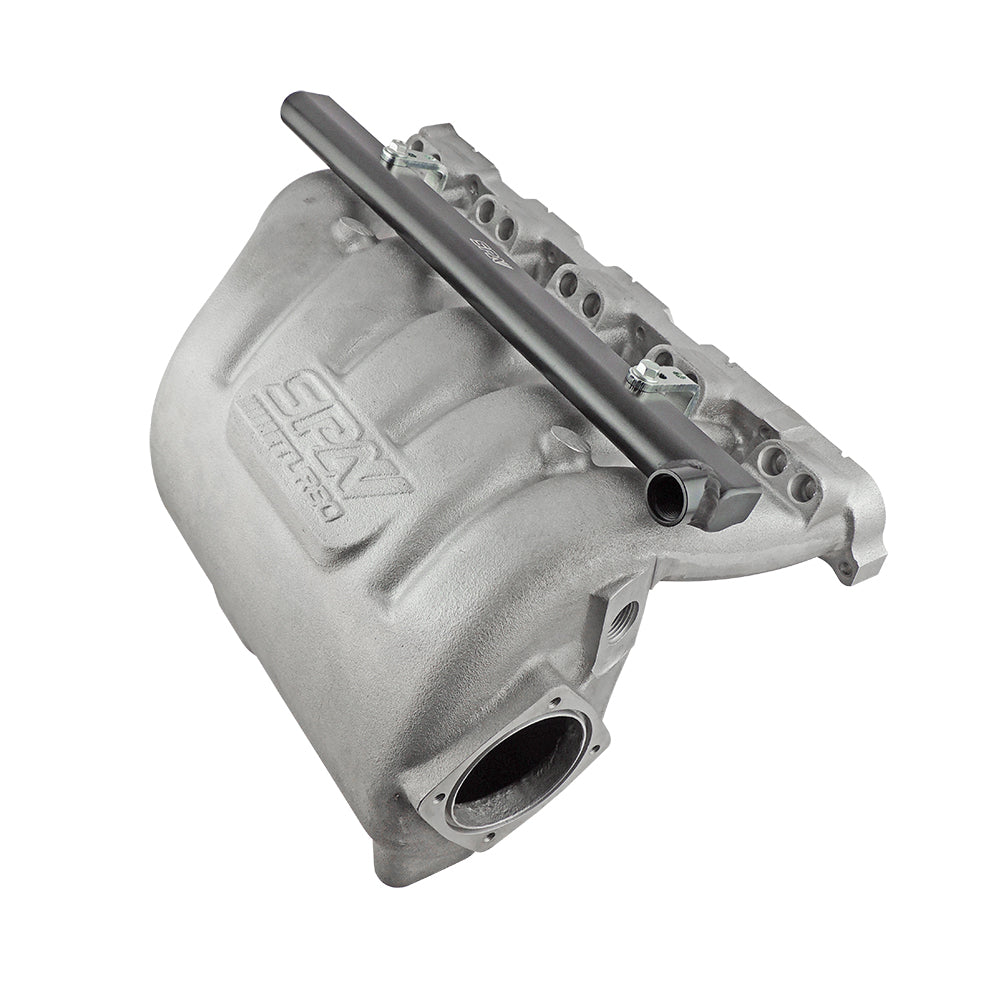 VW 2.5L 5 CYLINDER 20V 07K CAST ALUMINUM INTAKE MANIFOLD - WITH 10 INJECTORS FUEL RAIL - PRE SALE