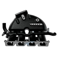 Cast Aluminum Intake Manifold for longitudinal VW/AUDI 1.8T with 4 injectors Fuel Rail Kit (OEM throttle) Black - PRE SALE