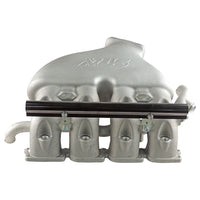 Cast Aluminum Intake Manifold for longitudinal VW/AUDI 1.8T with 4 injectors Fuel Rail Kit (without throttle bolt holes)