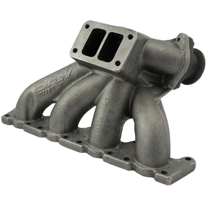 VW B5 T3 top mount turbo twin scroll manifold wastegate V-Band + Cast Aluminum Intake Manifold for longitudinal with 4 injectors Fuel Rail Kit (without throttle bolt holes) PRE SALE
