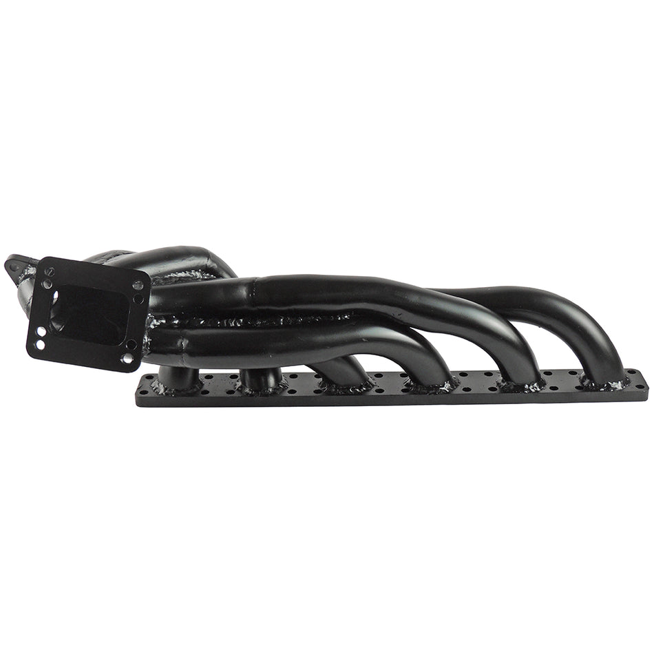 Tubular Turbo Manifold top mount for BMW E36 with A/C T3/T4