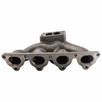 Honda D-series T3 Twin Scroll bottom mount turbo manifold