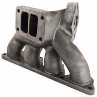 Honda D-series T3 Twin Scroll bottom mount turbo manifold