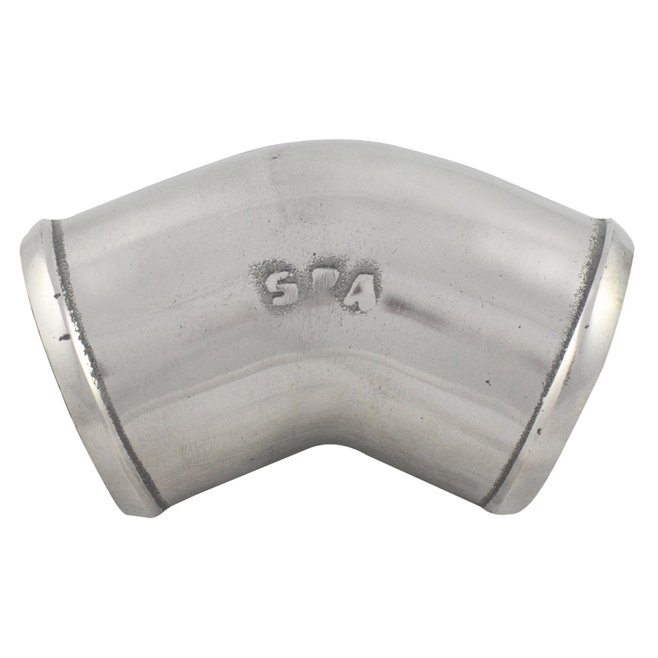 2.5" tight radius 45° elbow intake pipe
