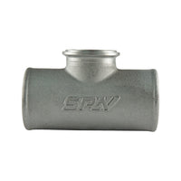 Universal 2.5" Cast Aluminum Charge Pipe with 50mm Blow Off Valve Flange