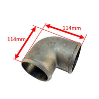 3" tight radius 90° elbow intake pipe