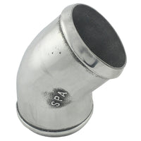 3” tight radius 45° elbow intake pipe