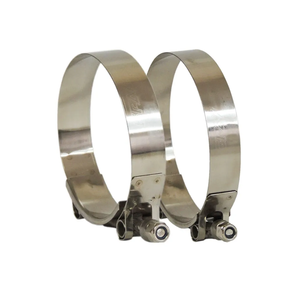 T-Bolt Hose Clamp 2 3/4" (2,992" to 3,307") Stainless Steel - 2 units