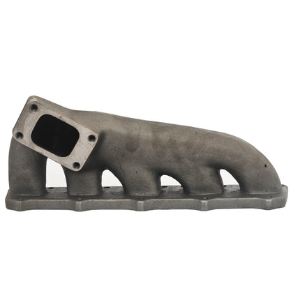 Turbo manifold, cast aluminum valve cover & intake manifold - WITH FUEL RAIL for VW 5 cyl 07K 2.5L 20v FSI T3 - Black