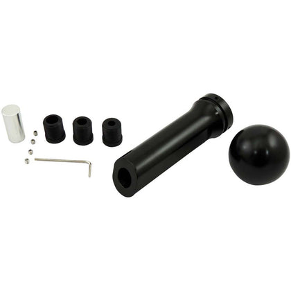 Aluminium Billet Shift Knob + Hand brake cover set - Black