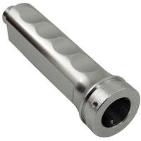 Aluminium Billet Shift Knob + Hand brake cover set - Silver