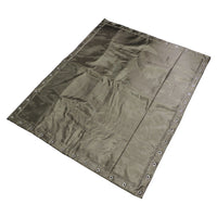 Basalt Fiber Heat Protection Shield - Titanium Color - With eyelets for fixing - 47.99" x 60"