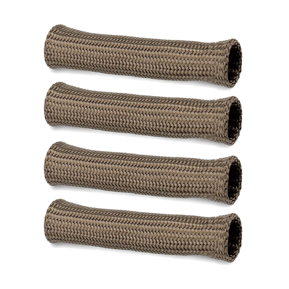 Titanium spark plug wire boots protector - 4 units set