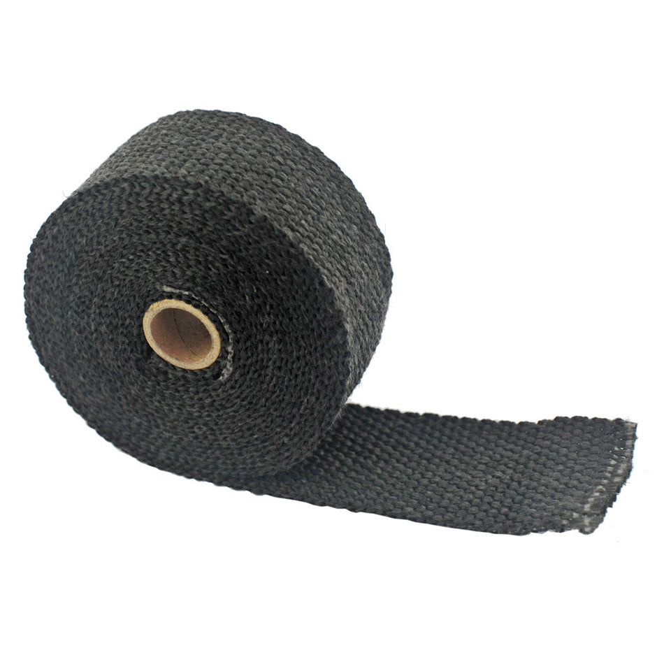 Black exhaust wrap 2in x 16ft + 4 Stainless steel zip ties