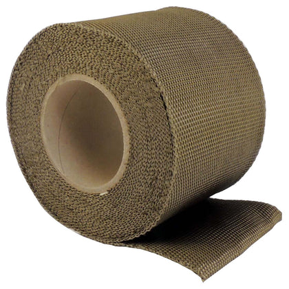 Titanium exhaust wrap 4.72in x 33ft + 15 Stainless steel zip ties