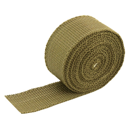 Titanium exhaust wrap 2in x 16ft  + 4 Stainless steel zip ties