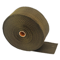 Titanium exhaust wrap 2in x 33ft  + 8 Stainless steel zip ties