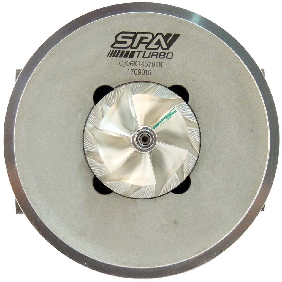 Replacement/upgrade turbocharger cartridge CHRA Billet for VW Jetta Tiguan Audi A3 Q3 1.8 / 2.0 Tsi - optimized billet compressor wheel design - PRE SALE