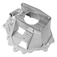 Late Model Dirt 305 Chevy Bell Housing + Power Steering Tank Firewall Mount (Right Inlet) - Blue Cap