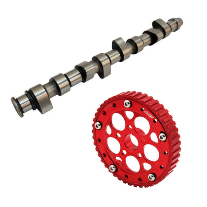 VW 8V 288 N/A application hydraulic tappets performance camshaft + Adjustable cam gear pulley - Red