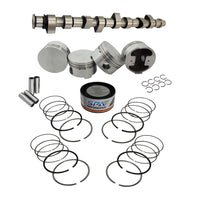 Forged flat top piston and rings set 83mm VW ABA 2.0L 8V + 288 N/A application hydraulic tappets performance camshaft