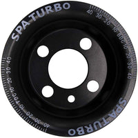 VW syncro Audi 80 90 100 4000 rabbit 1.8 8v underdrive Pulley - BLACK + VW 8V super light crank timing gear