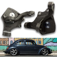 VW BUG 2.5" DROP SPINDLES FOR BALL JOINT DISC BRAKE 4/130