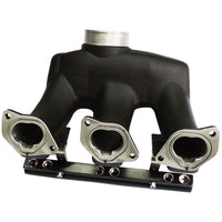 Cast Aluminum Intake Manifold and Plenum upgrade for Porsche 911 997.1 Turbo/GT2 - 12 injectors
