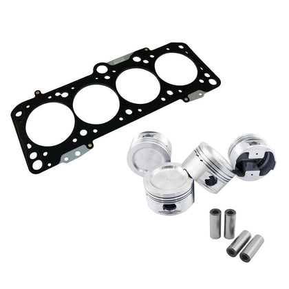 VW 8v/16v ABA ABF MLS decompression Head Gasket Spacer - 1.5mm + Forged piston set 83mm 2.0L 8V VW